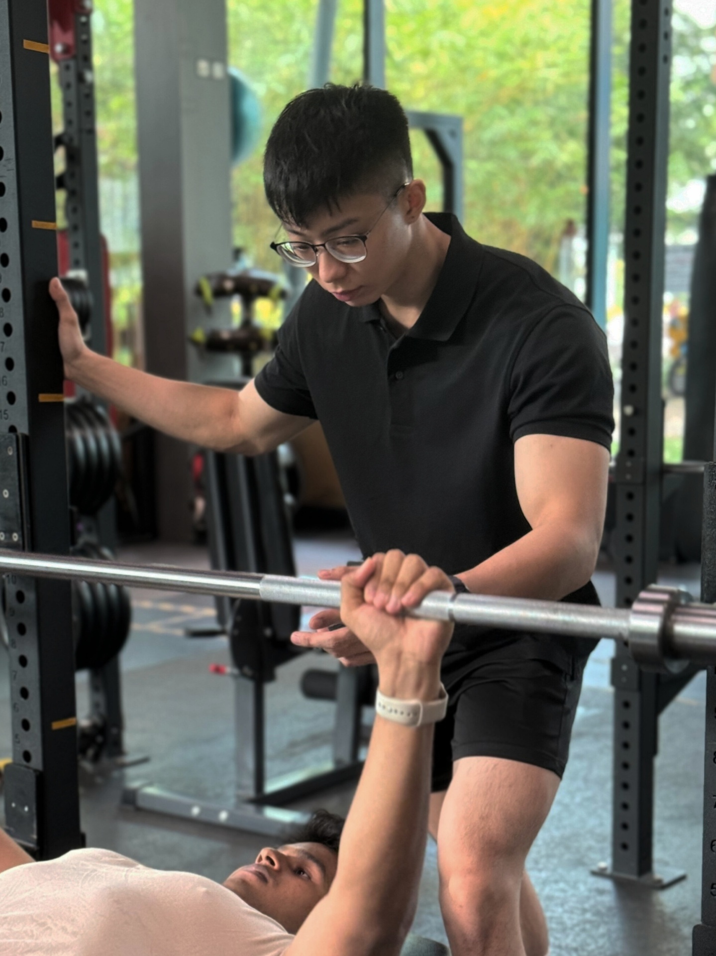 Matthew in the gym